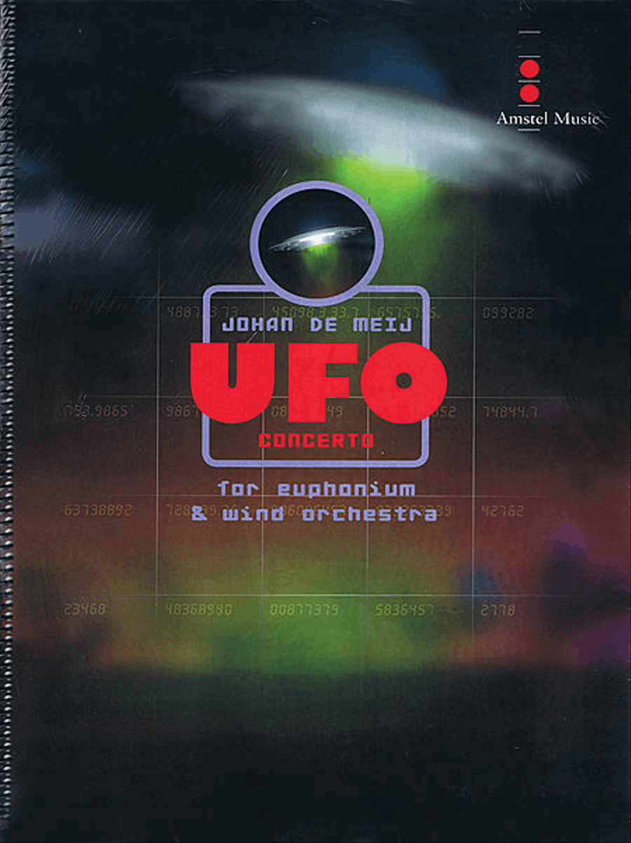 UFO Concerto (for Euphonium and Wind Orchestra) Concert Band scores gallery preview page 1