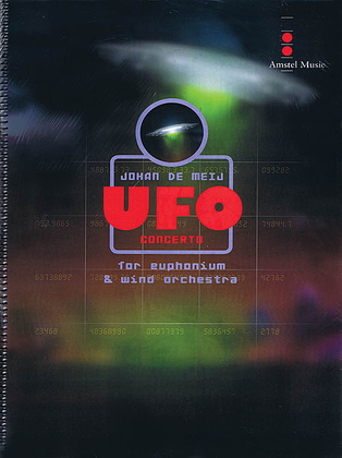 Book cover for UFO Concerto (for Euphonium and Wind Orchestra)