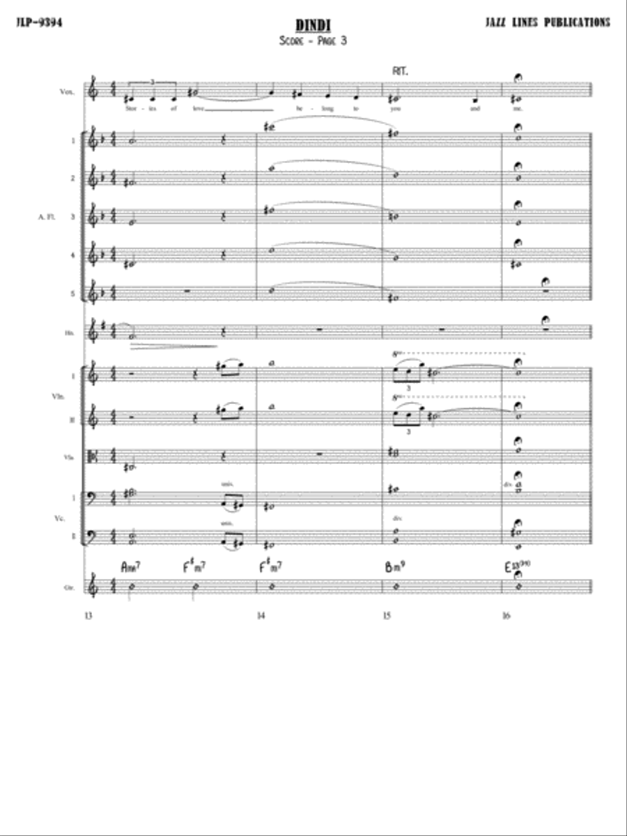Dindi Orchestra scores gallery preview page 4