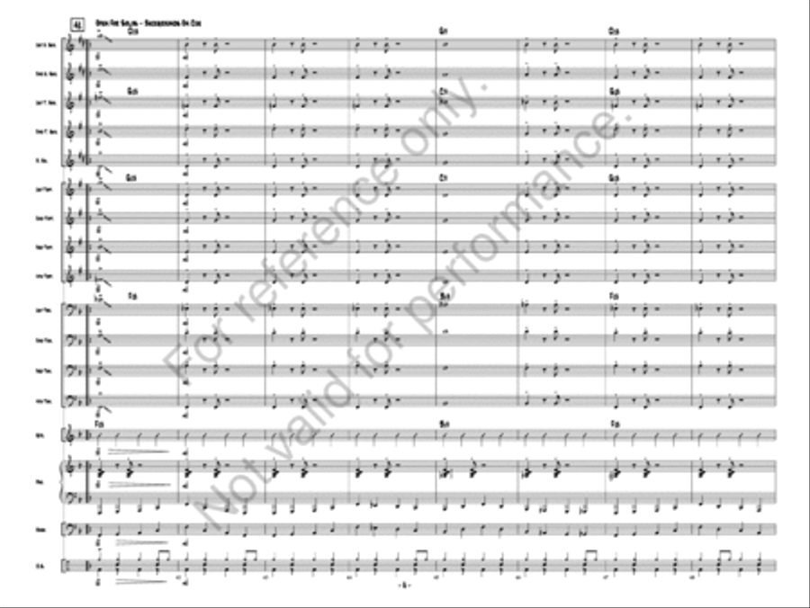 The Big Band Theory Jazz Ensemble scores gallery preview page 8