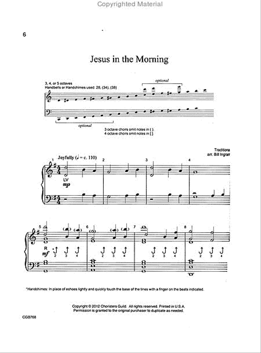 Ring Praises! (3-5 octaves) 5-Octaves scores gallery preview page 3