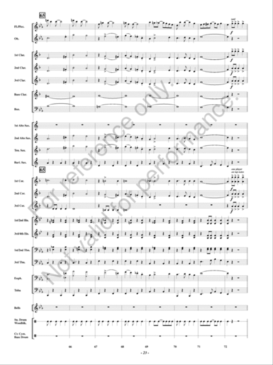 The Huntress Concert Band scores gallery preview page 24