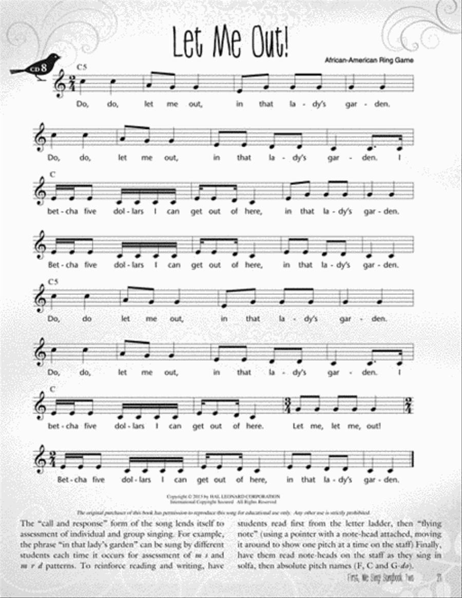 First We Sing! Songbook Two Choir scores gallery preview page 6