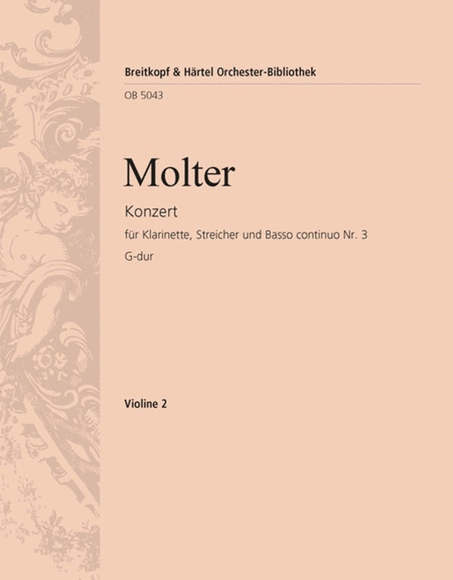 Clarinet Concerto No. 3 in G major