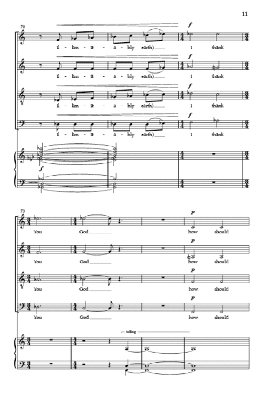 i thank You God for most this amazing 4-Part scores gallery preview page 11