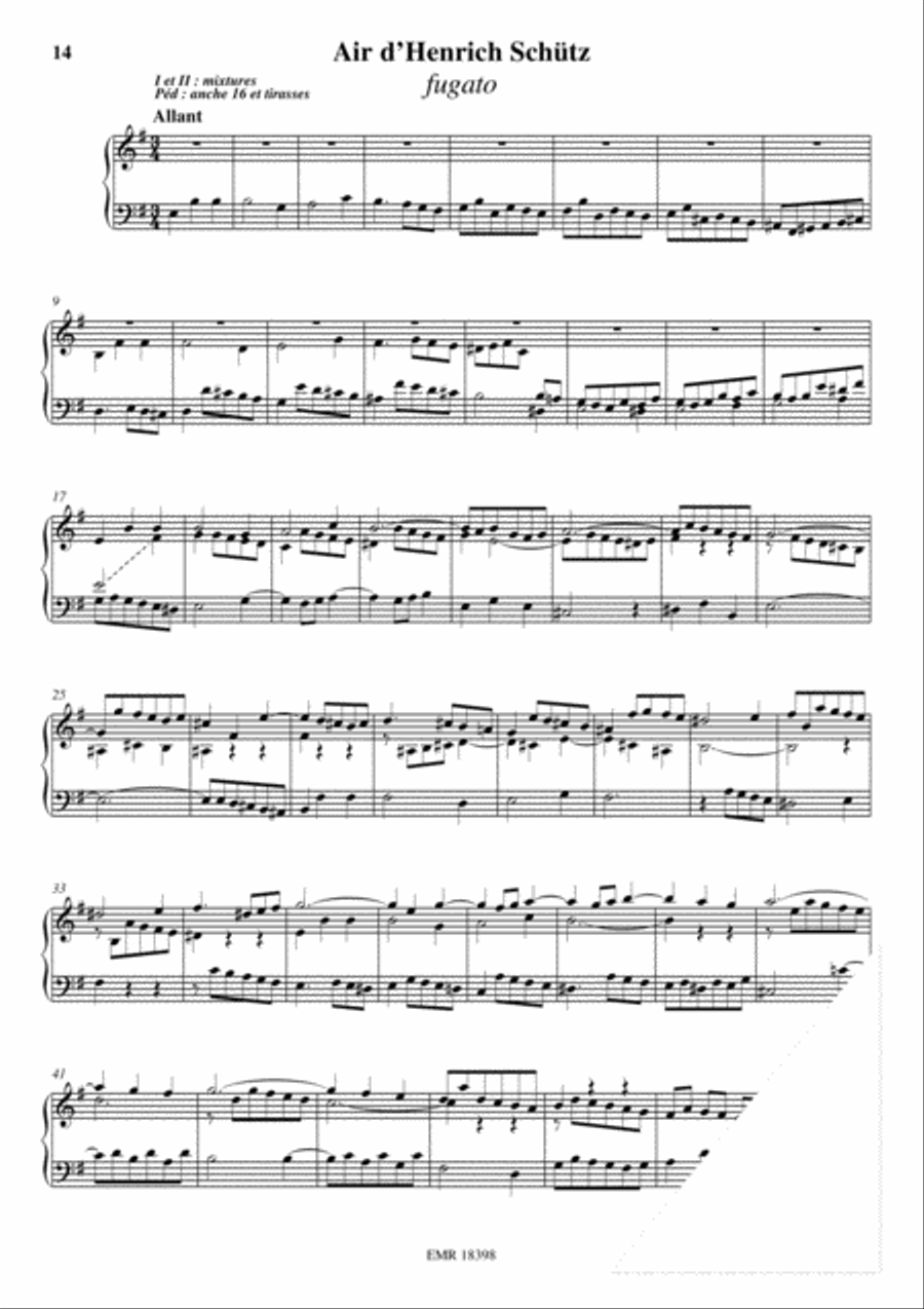 18 Preludes sur des airs anciens Organ scores gallery preview page 10