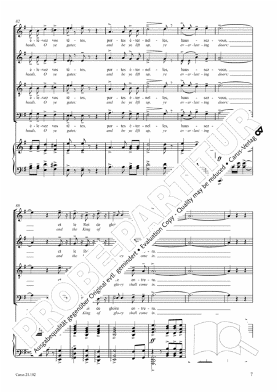 Psalm 24, LB 36 Psalm 24, LB 36 4-Part scores gallery preview page 12