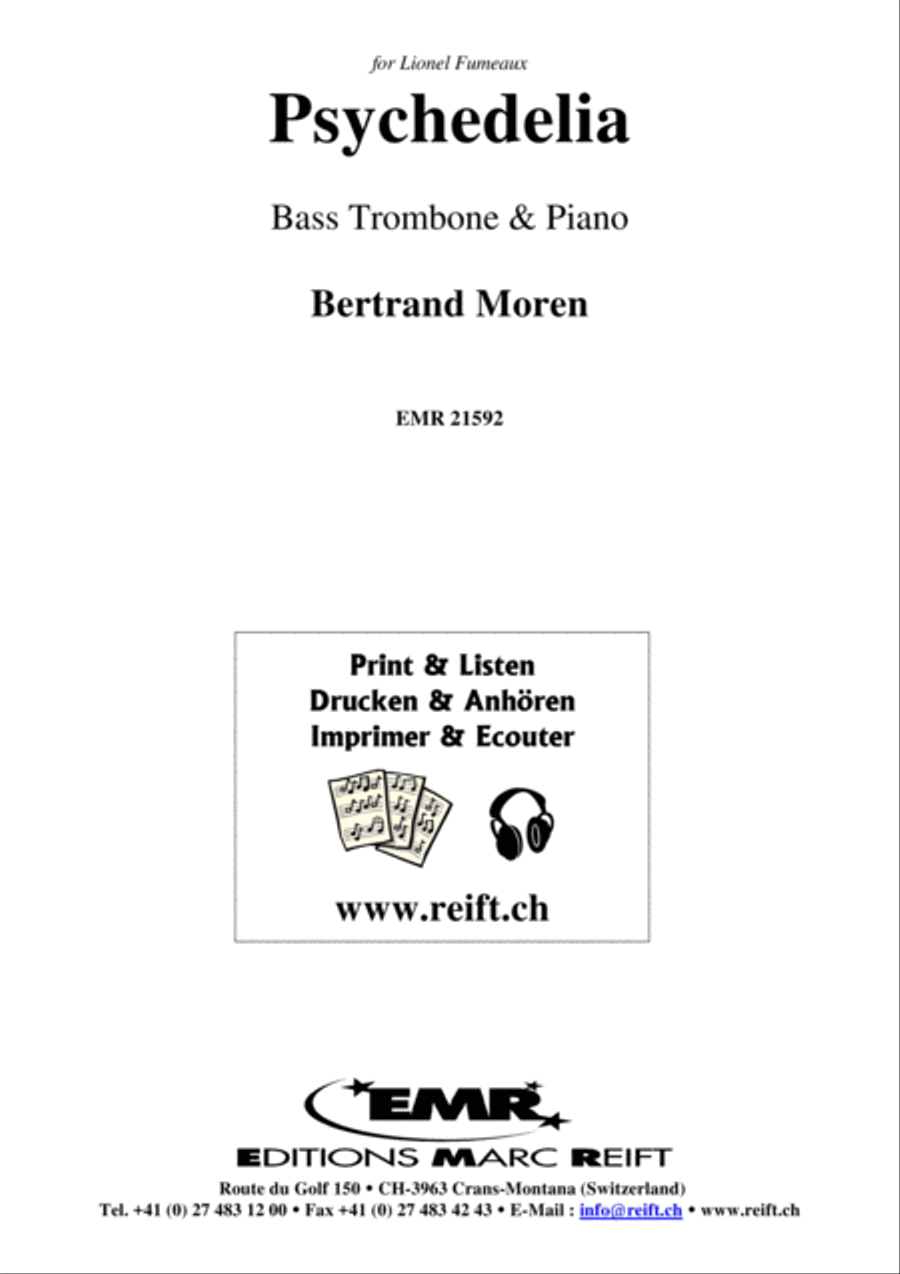 Psychedelia Psychedelia Bass Trombone scores gallery preview page 2
