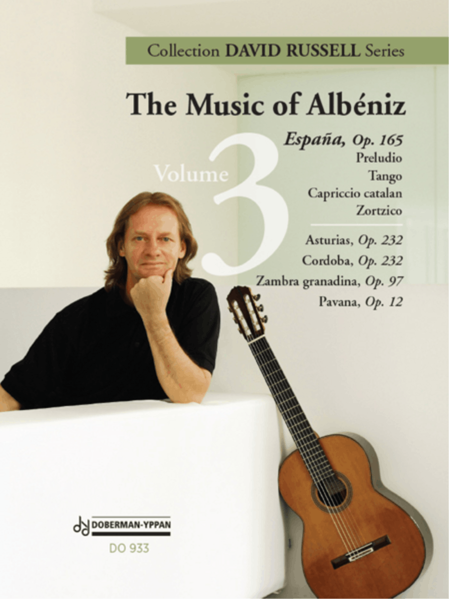 The Music of Albéniz, vol. 3 Classical Guitar scores gallery preview page 1