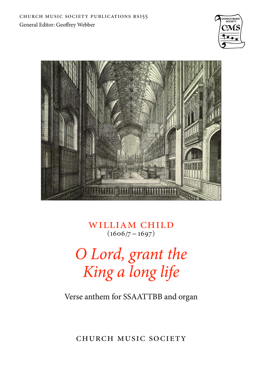O Lord grant the King a long life SSAATTBB scores gallery preview page 1