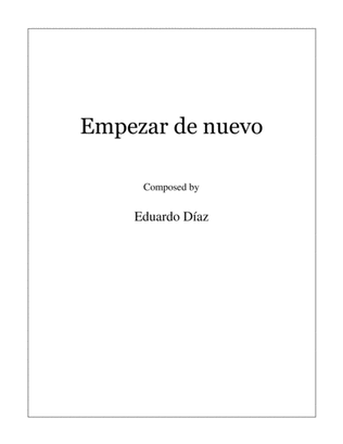 Book cover for Empezar de Nuevo