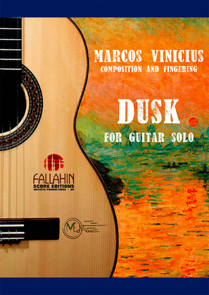 Book cover for DUSK - MARCOS VINICIUS - FOR GUITAR SOLO