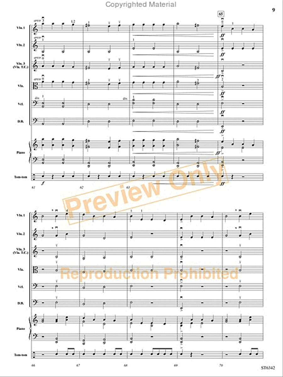 Viking String Orchestra scores gallery preview page 22