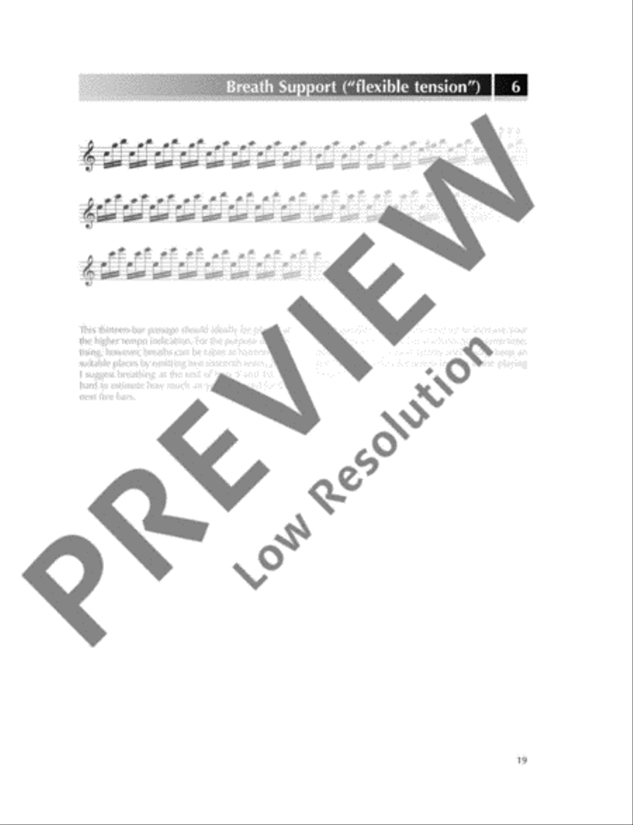 Advanced Recorder Technique Soprano Recorder scores gallery preview page 20