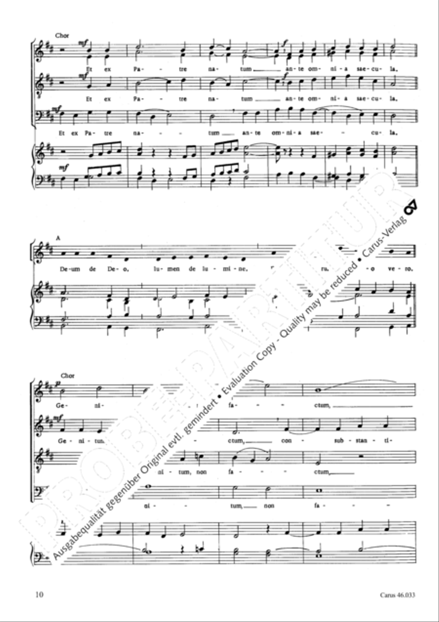 Missa Choralis zu GL 401-404 4-Part scores gallery preview page 11