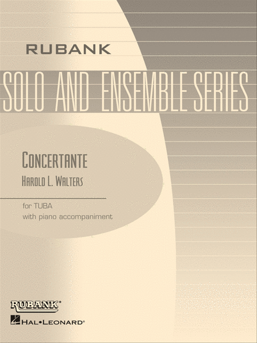 Concertante Concertante Tuba scores gallery preview page 1