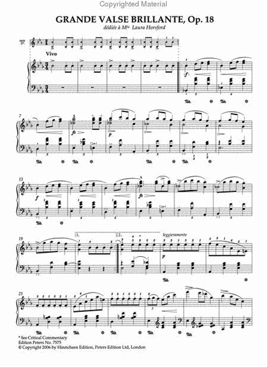 Waltzes for Piano