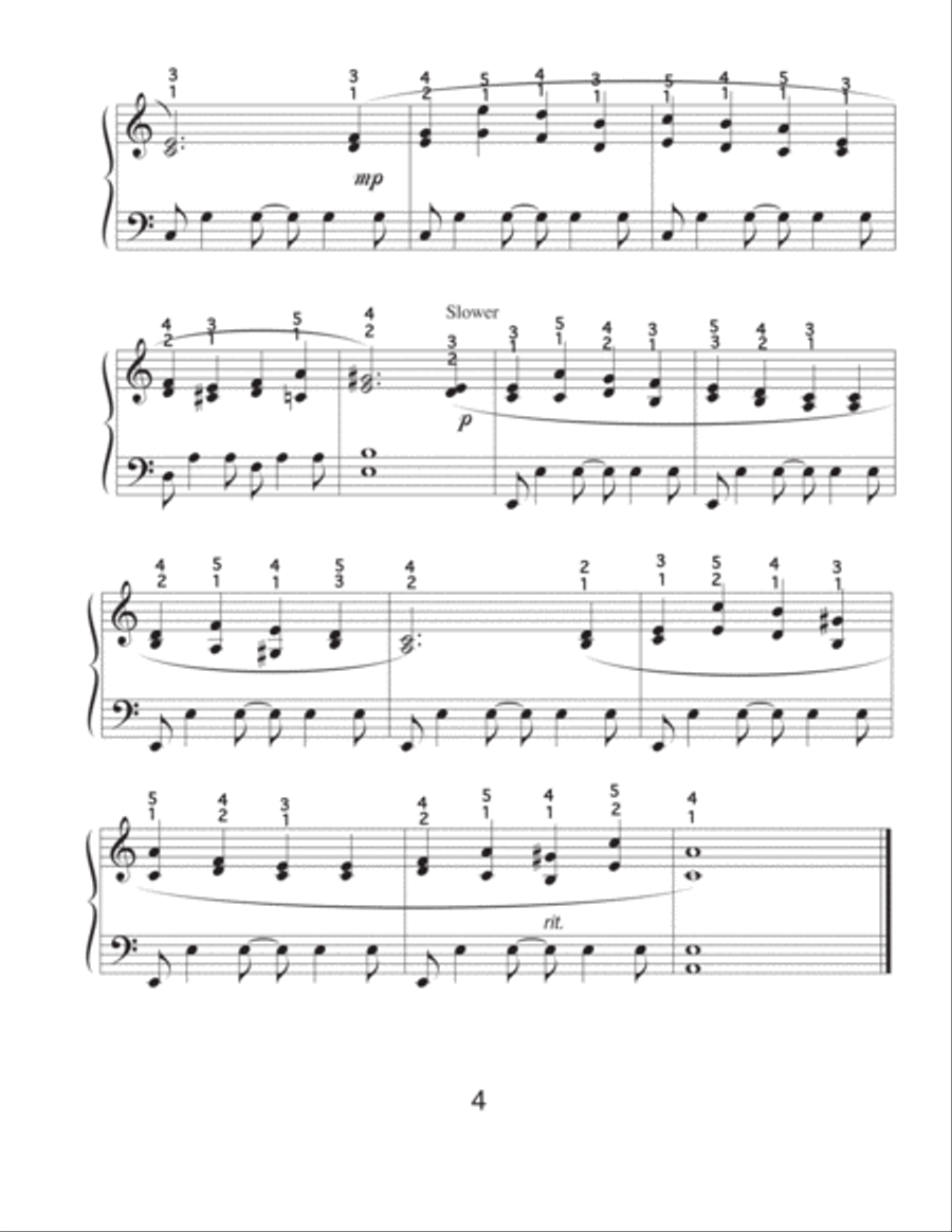 In Olde England Piano Solo scores gallery preview page 6