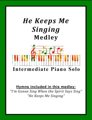 Book cover for He Keeps Me Singing Medley