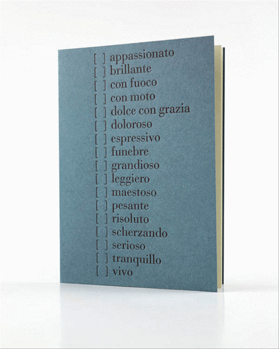 Book cover for Henle Greeting Card - Musical Terms