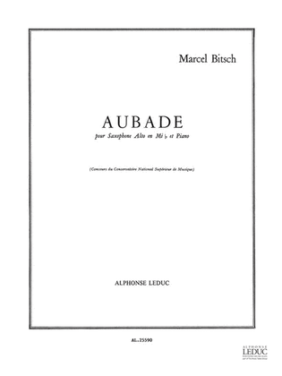 Book cover for Aubade (saxophone-alto & Piano)