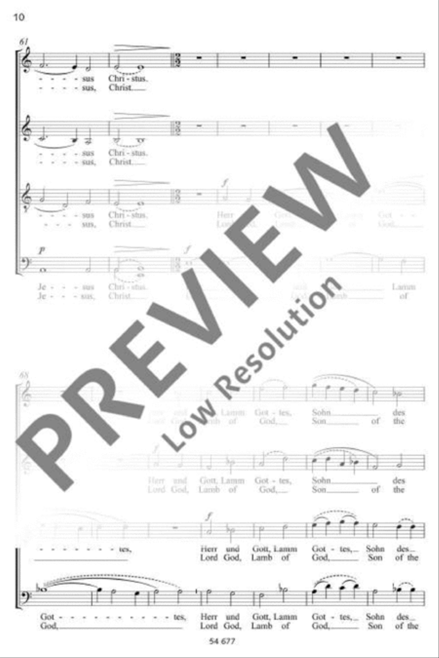 Glory to God (Gloria) A Cappella scores gallery preview page 11