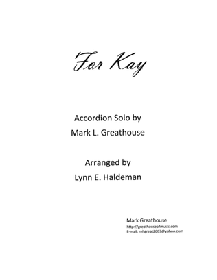 For Kay -- Accordion Solo