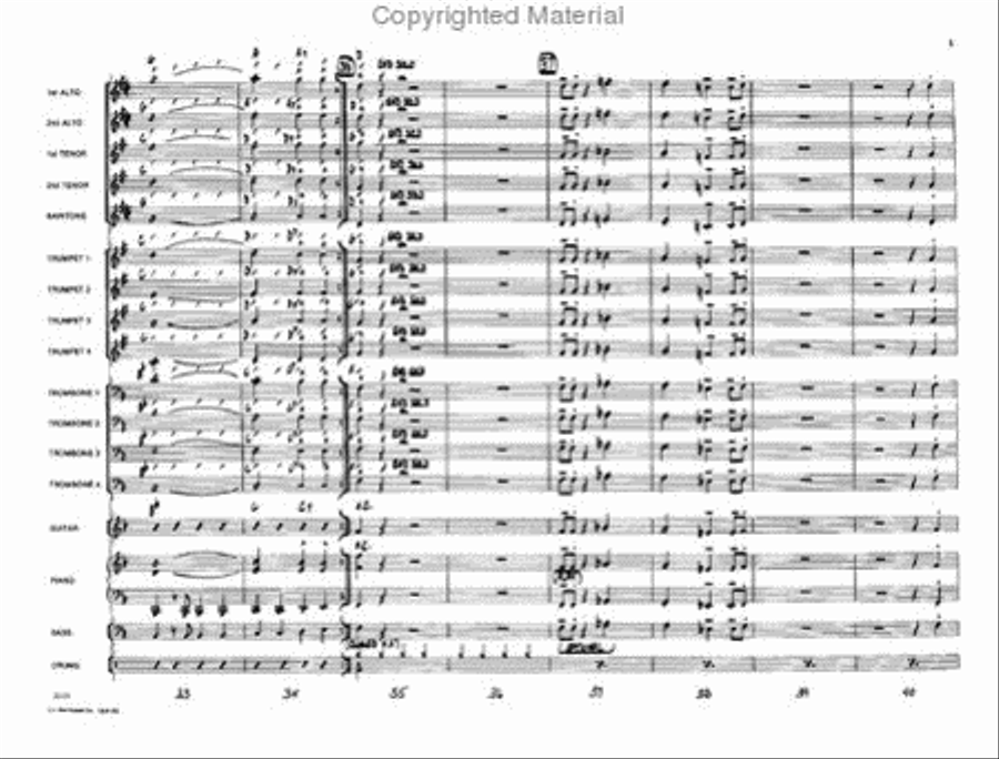 Megadude Jazz Ensemble scores gallery preview page 6