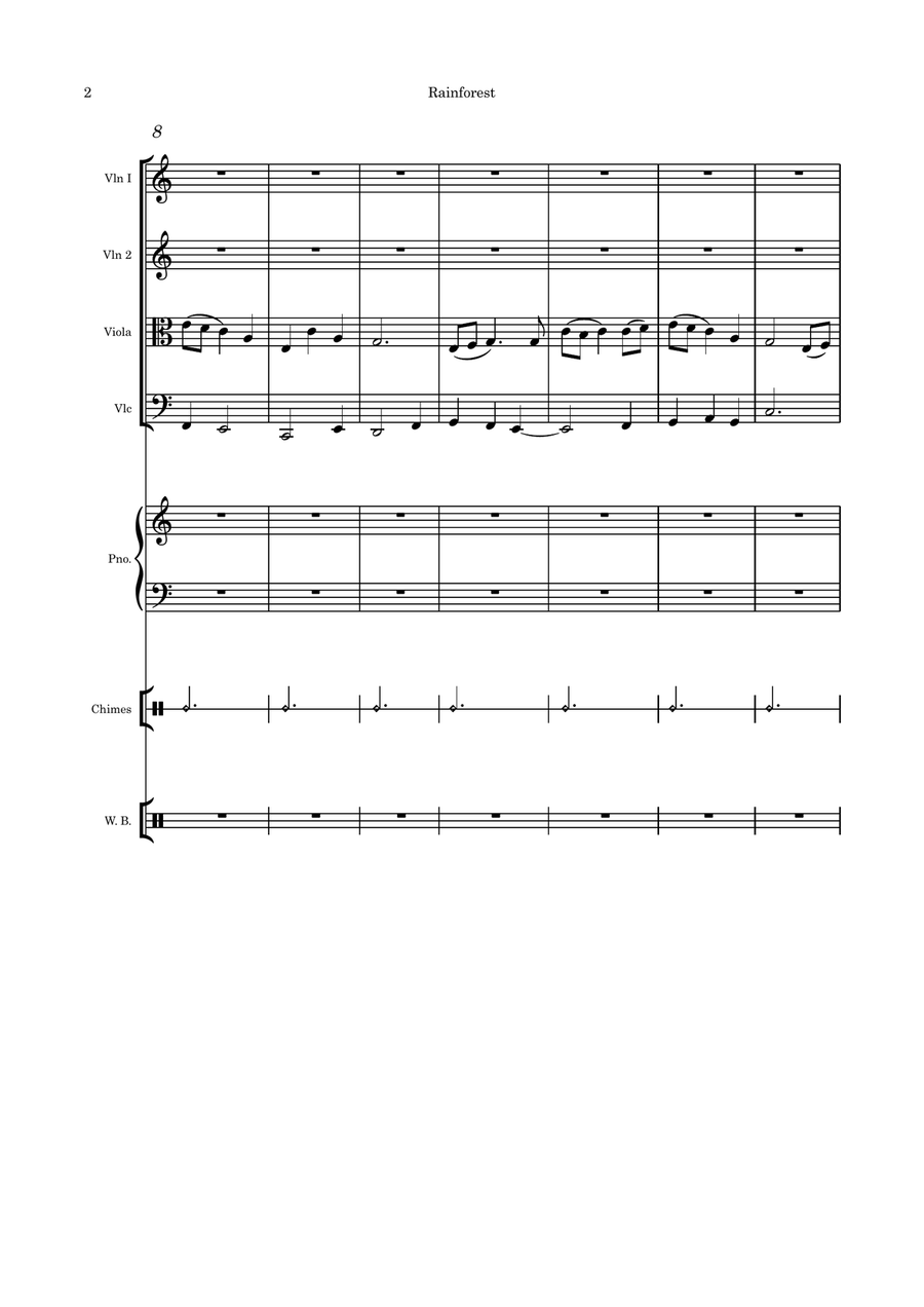 Rainforest Piano Quintet scores gallery preview page 2