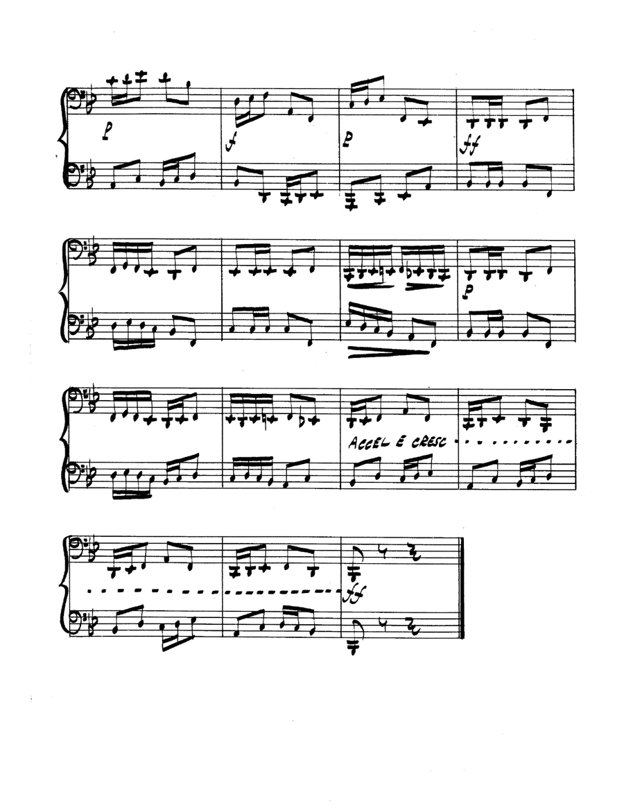 Ten Duets for Bass Trombone or Tuba Brass Duet scores gallery preview page 3