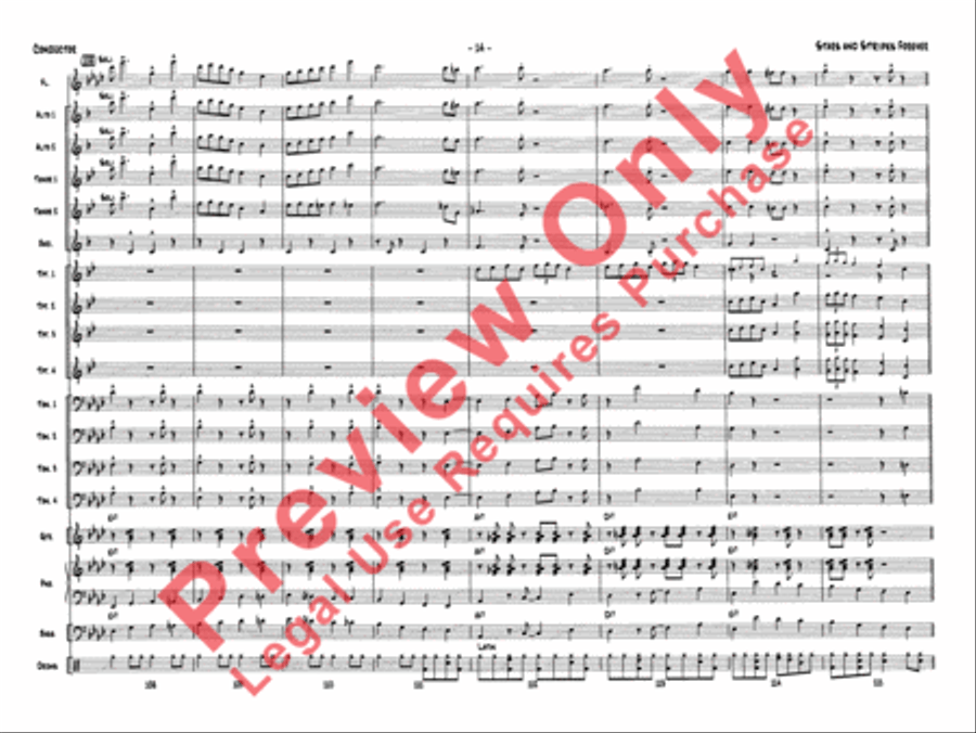 Give It All You Got Marching Band scores gallery preview page 18
