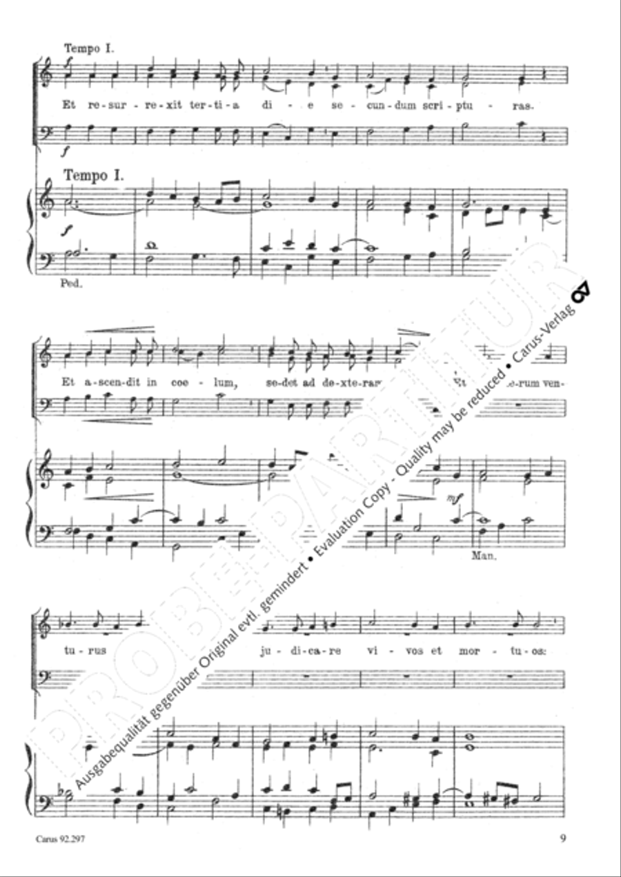 Missa Salve Regina 3-Part scores gallery preview page 10