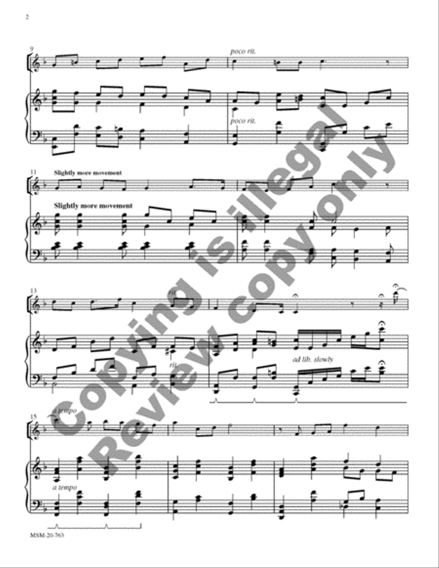 An American Suite for Violin and Piano Violin Solo scores gallery preview page 17