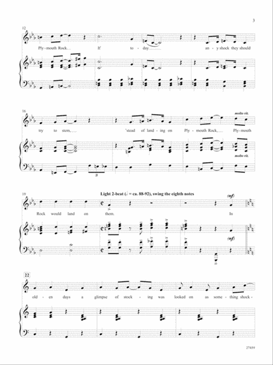 Standards for Solo Singers Medium-High Voice scores gallery preview page 3