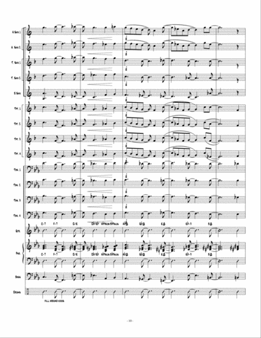 Speed Shift Speed Shift Jazz Ensemble scores gallery preview page 11