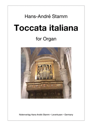Book cover for Toccata italiana for organ