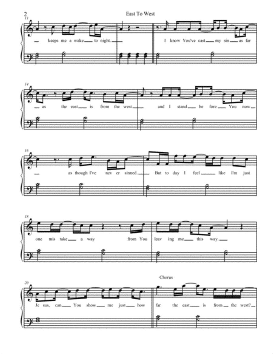 East To West Small Ensemble scores gallery preview page 2