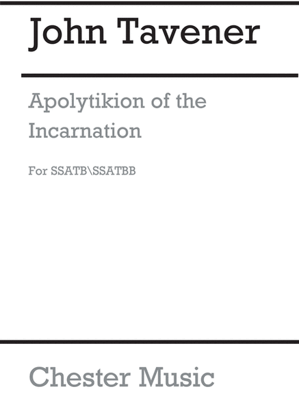 Apolytikion Of The Incarnation