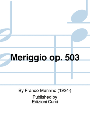 Meriggio op. 503