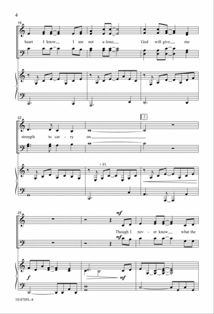 Faith to Carry On Faith to Carry On 4-Part scores gallery preview page 4
