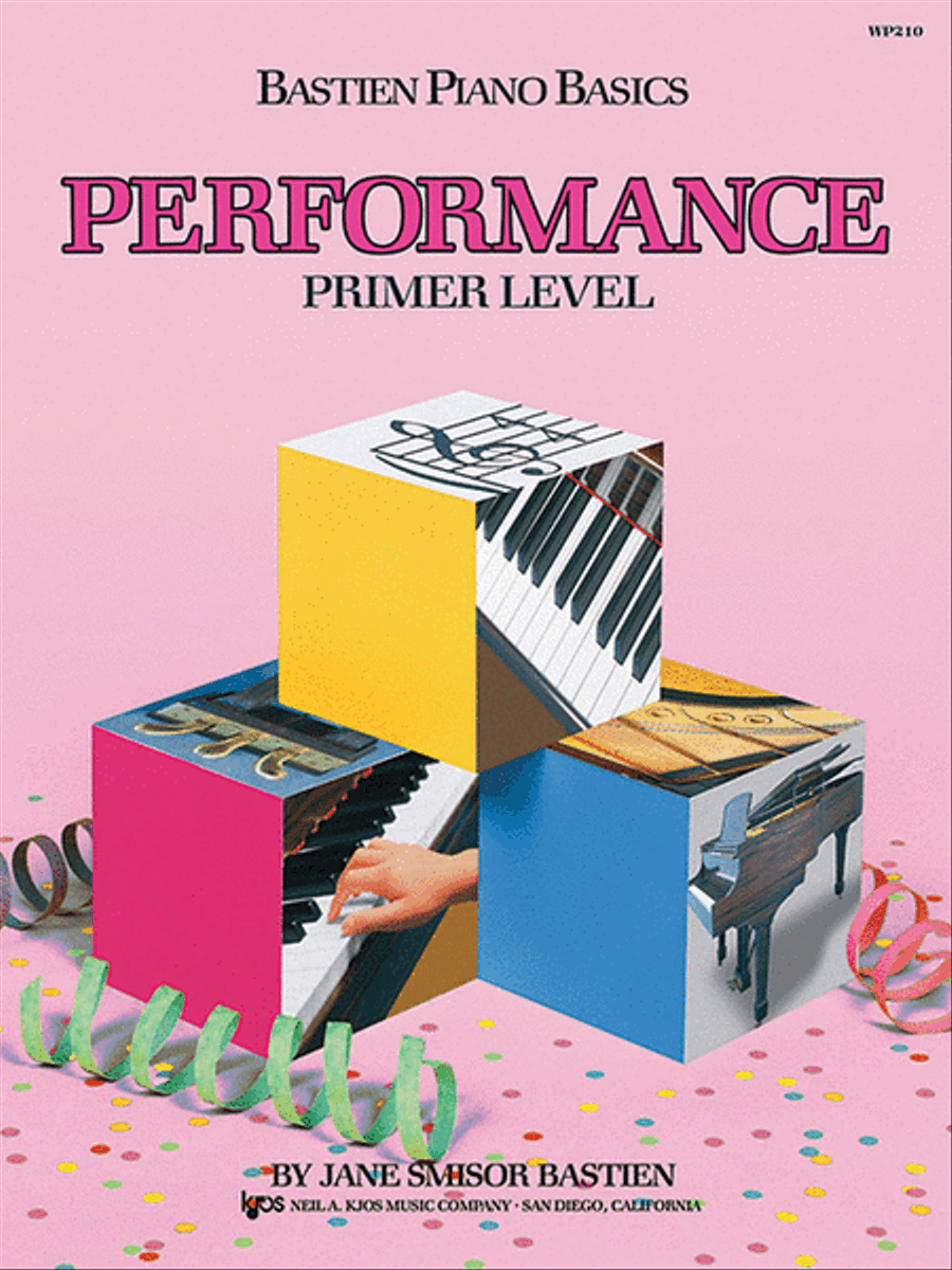 Bastien Piano Basics, Primer, Performance Piano Method scores gallery preview page 1