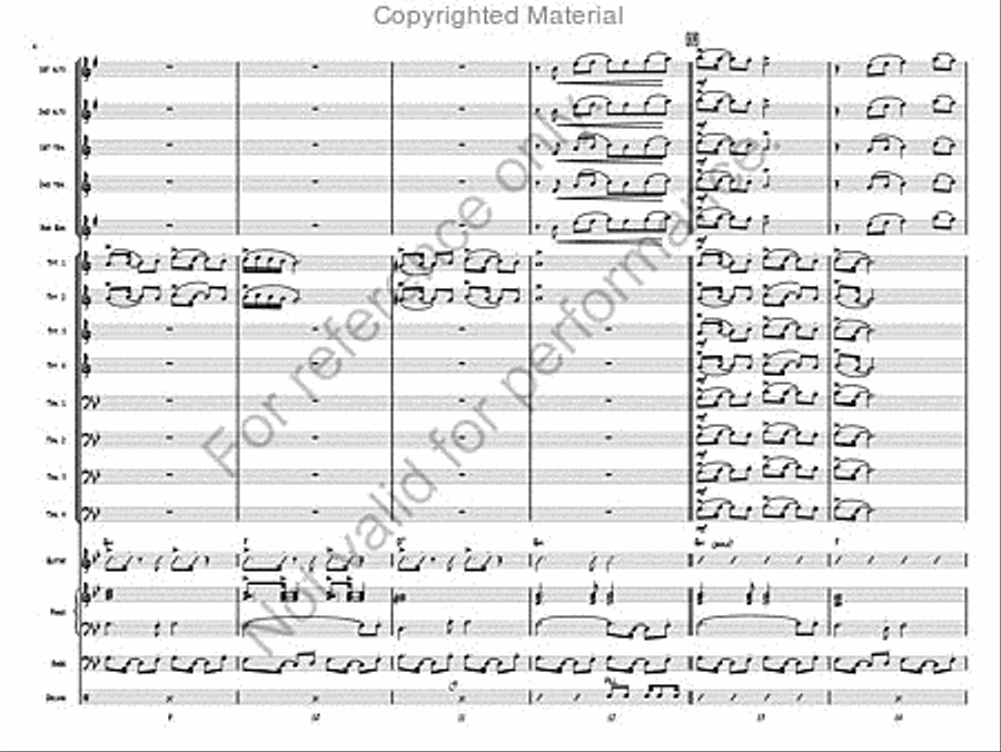 Mucho Macho Jazz Ensemble scores gallery preview page 3