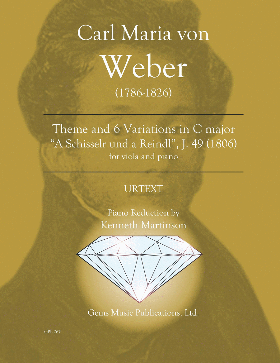Thema und 6 Variationen in C major, J. 49 (1806) Piano Accompaniment scores gallery preview page 1
