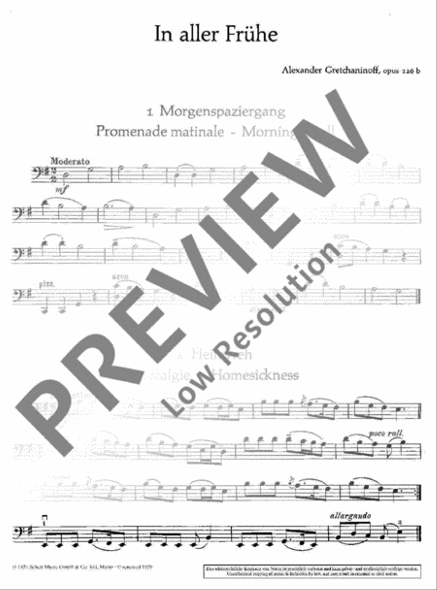 Early morning Piano Accompaniment scores gallery preview page 18