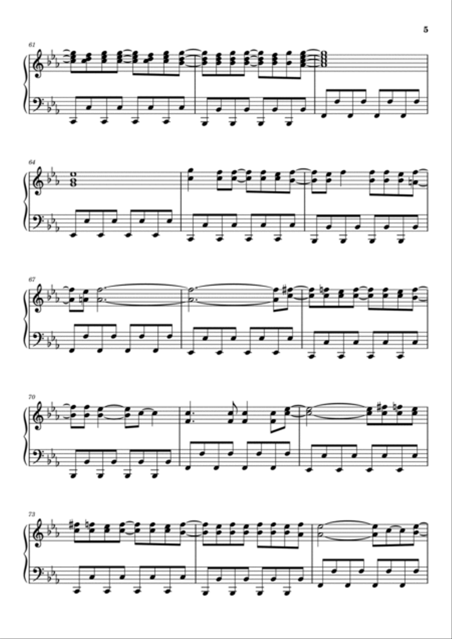 Smalltown Boy Smalltown Boy Piano Solo scores gallery preview page 5