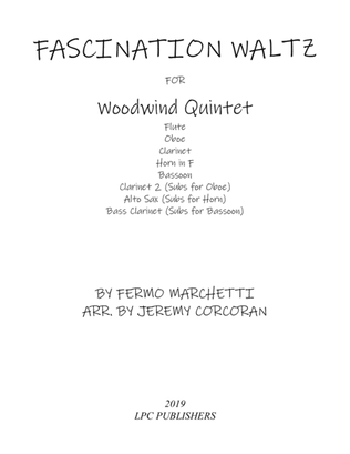 Fascination Waltz for Woodwind Quintet