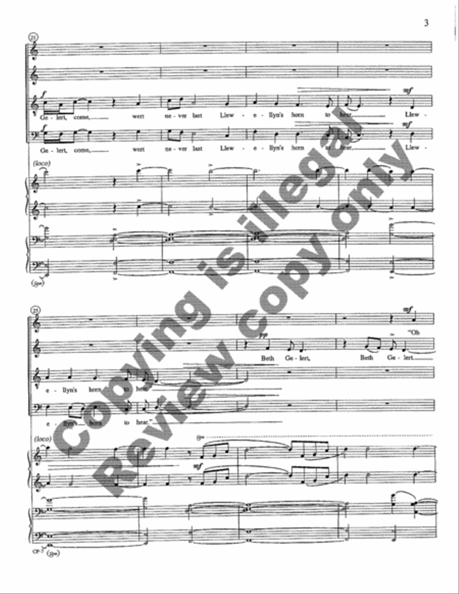 Beth Gelert Beth Gelert 4-Part scores gallery preview page 24