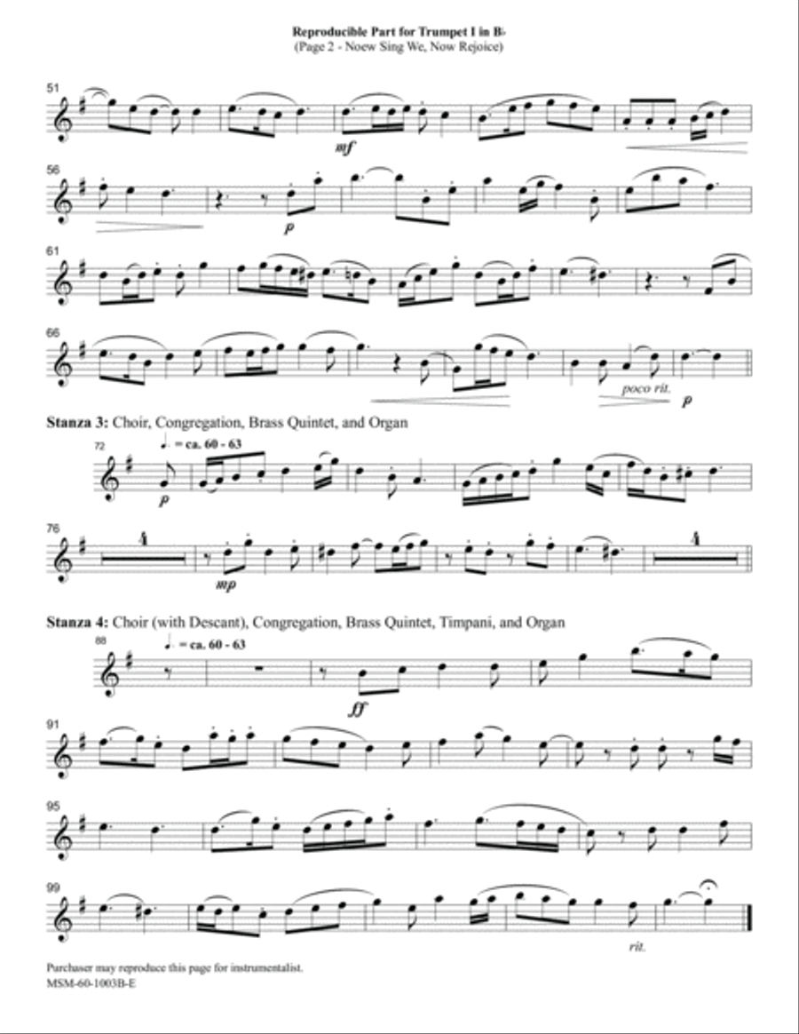 Now Sing We, Now Rejoice Choir scores gallery preview page 2