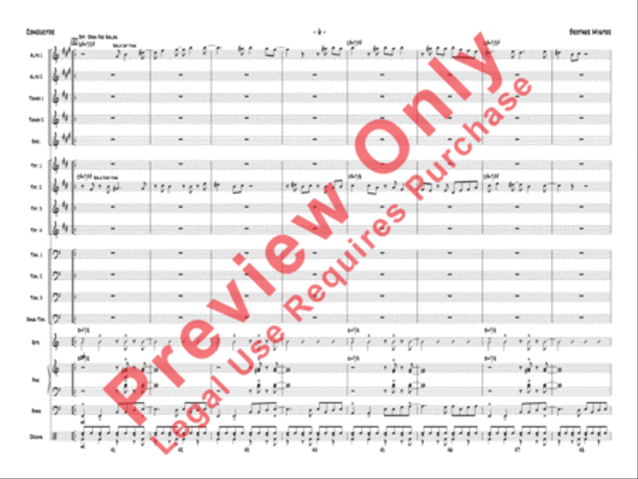 Brother Mister Jazz Ensemble scores gallery preview page 29