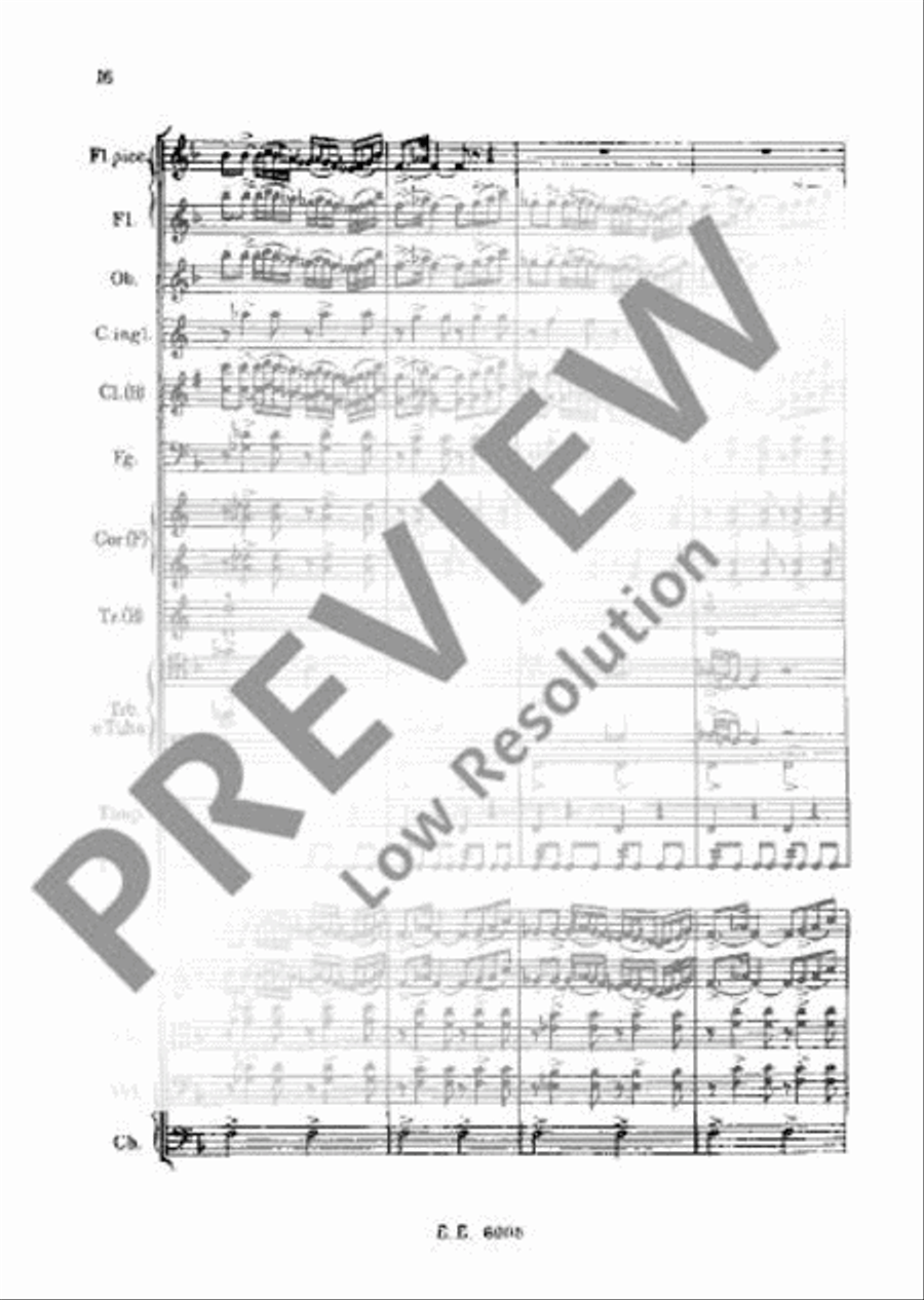 Polovtsian Dances Orchestra scores gallery preview page 19